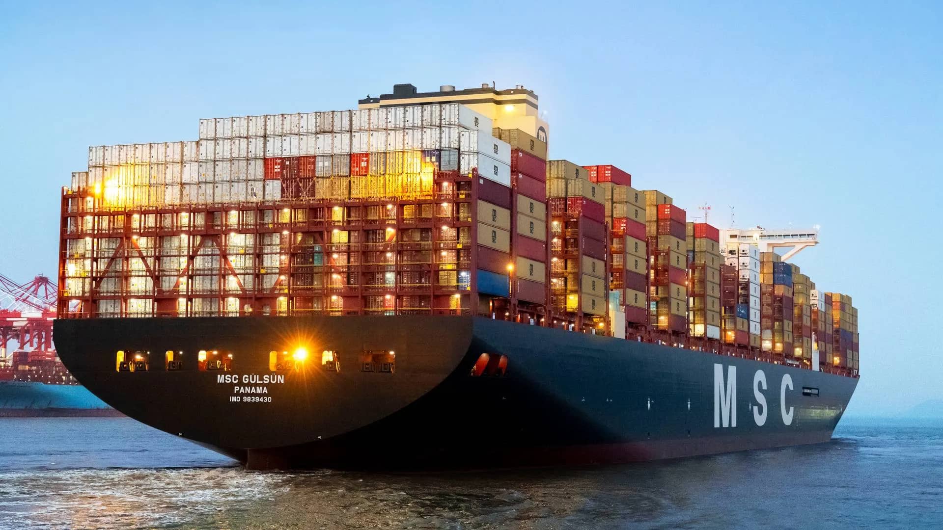 msc boxship