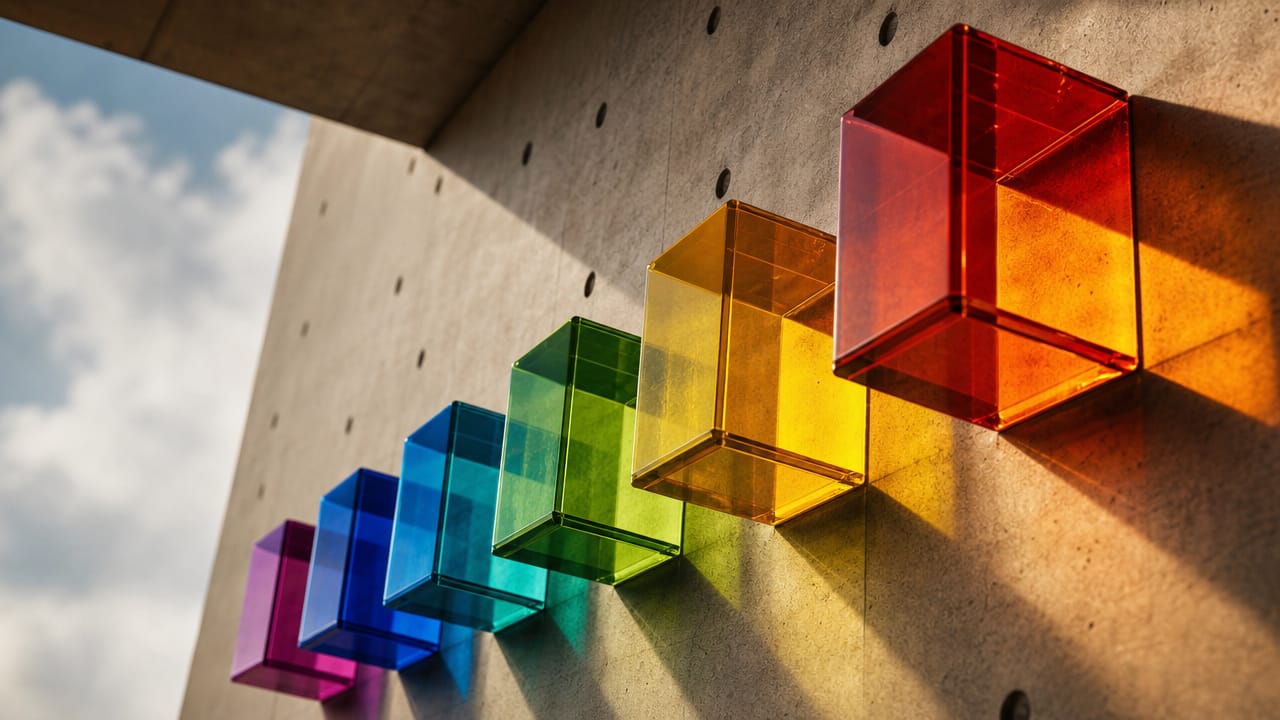 Australian exhibition stand using strategic colour and lighting to enhance emotional engagement and brand recall