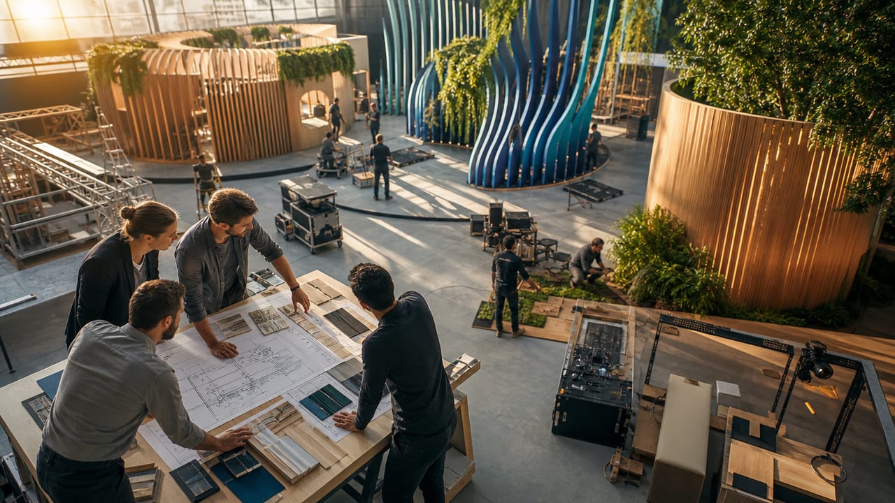 Australian exhibition stand builders planning a compliant, high-impact custom trade show display