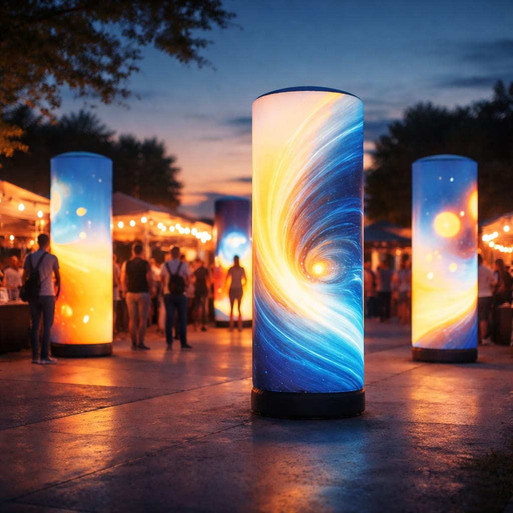 WaveLight Air Towers Inflatable Backlit Towers