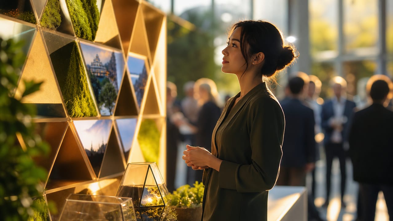 Australian trade show stand team using structured networking and engagement tactics