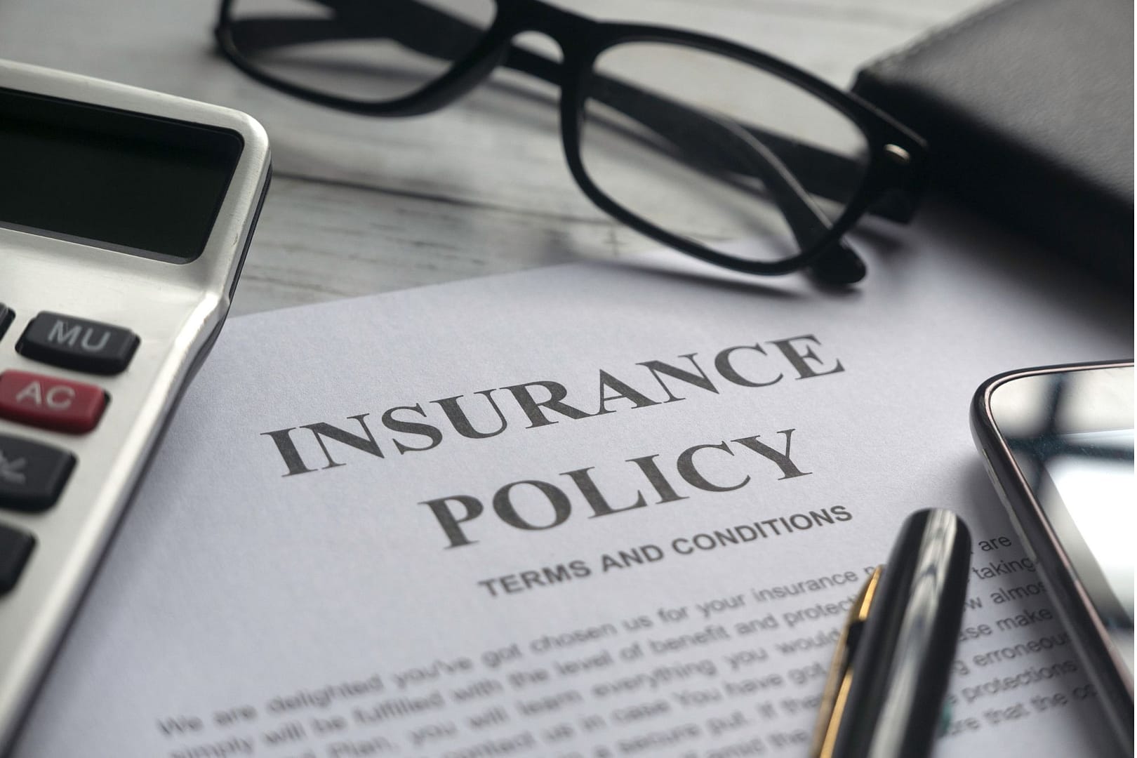 Insurance policy papers
