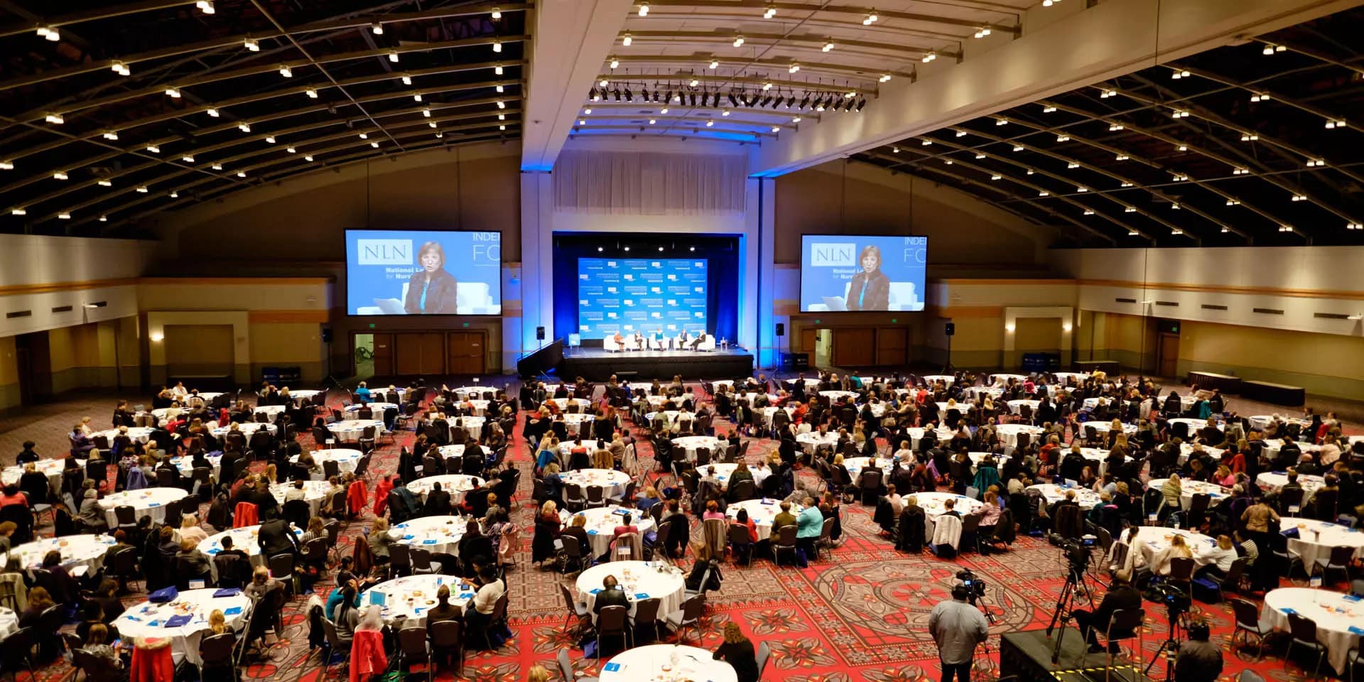 corporate event being held