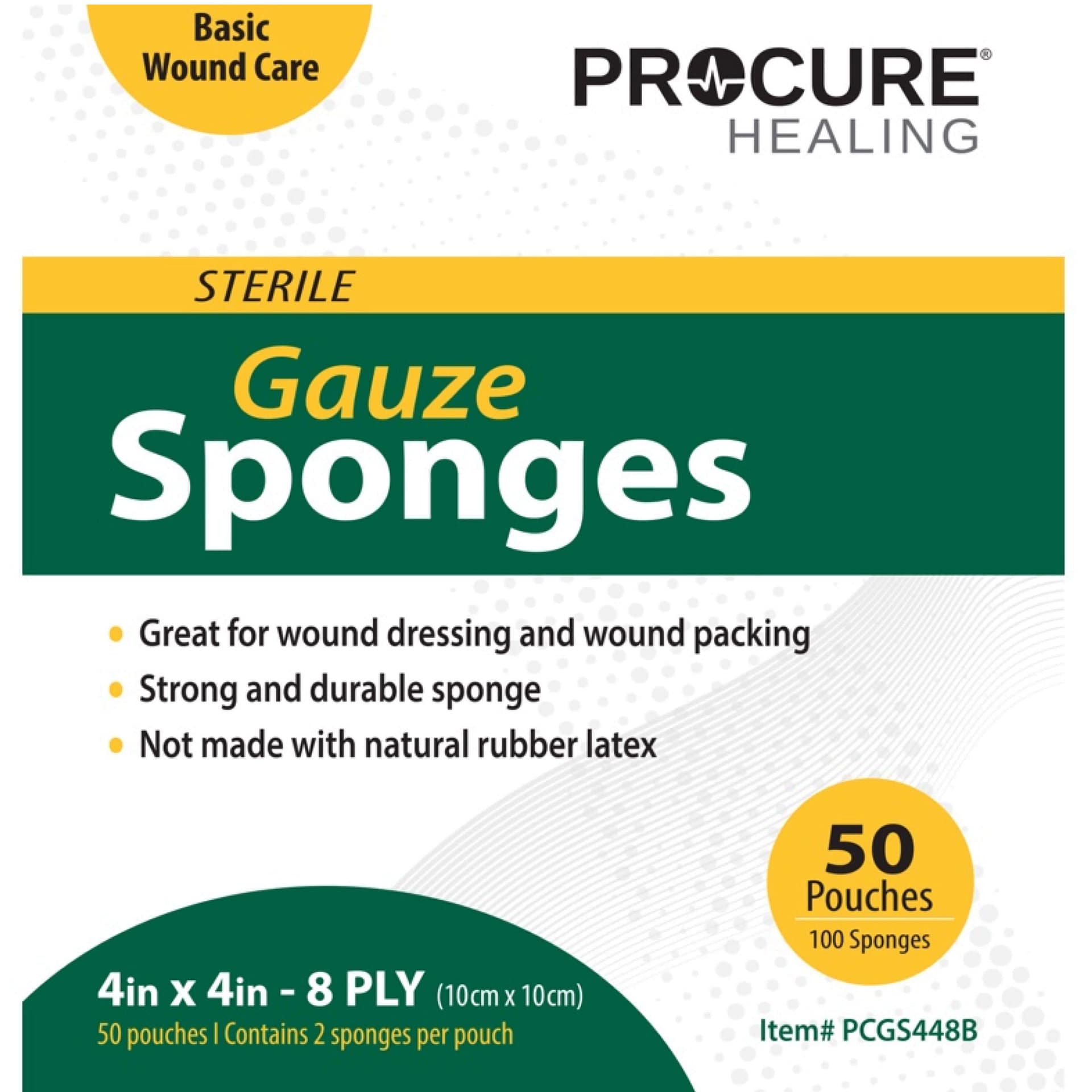 Gauze Sponges Procure Products