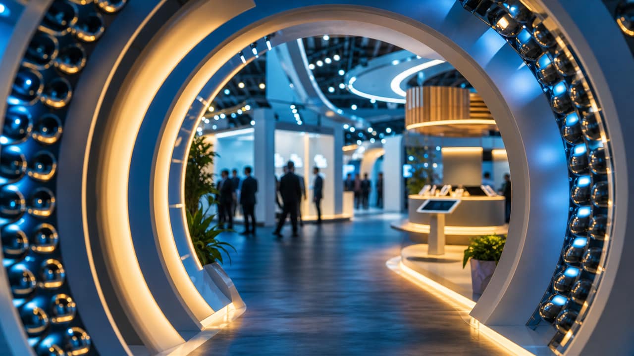 Australian trade show stand team using demos and digital tools to boost visitor engagement