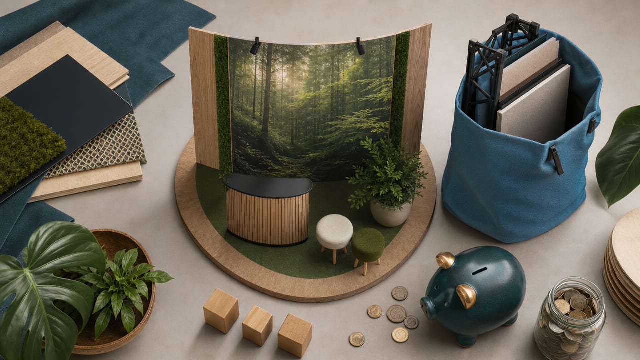 Australian marketers reviewing reusable modular stand design and Exhibition Stand Costs forecasts