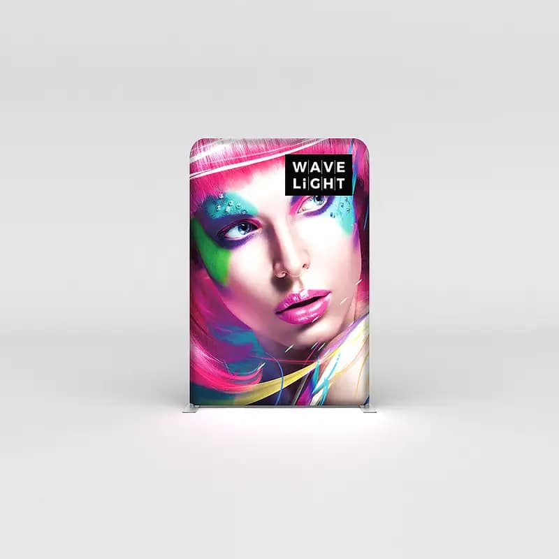 Vibrant WaveLight® LED Lightbox showcasing eye-catching graphics for effective illuminated display solutions.