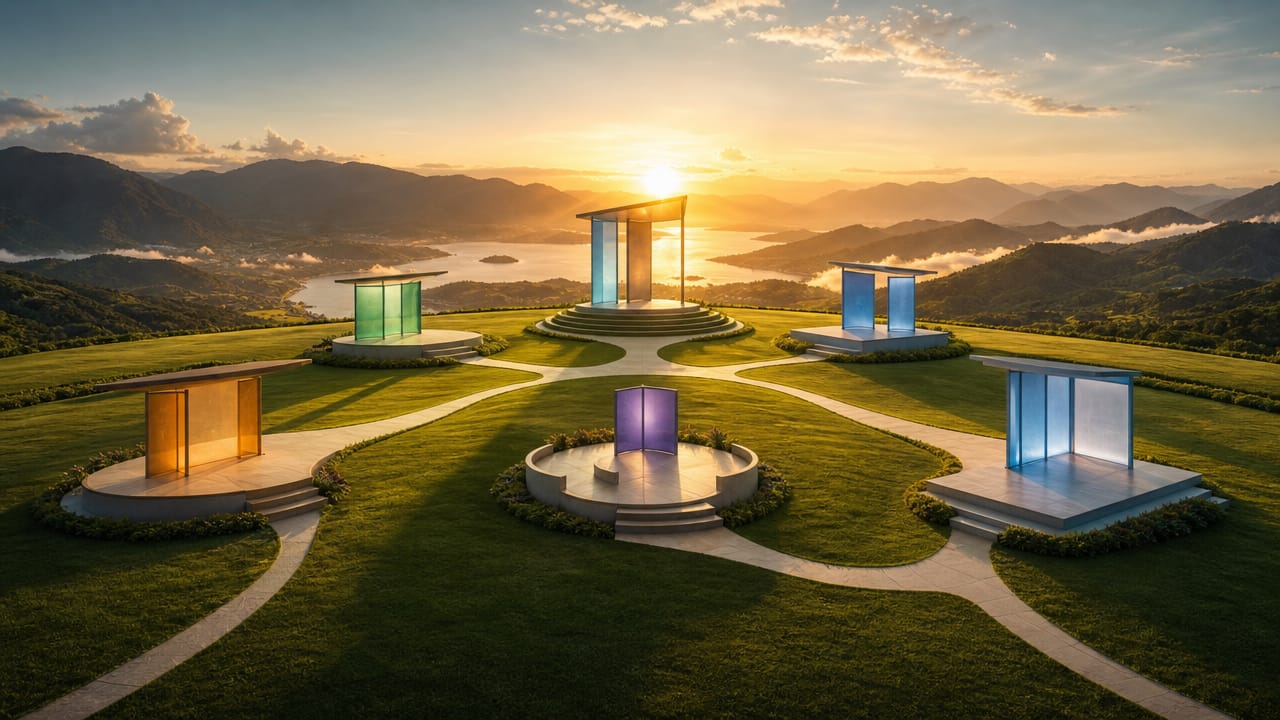 Australian trade show stand tailored to multiple marketing objectives with clear visitor pathways