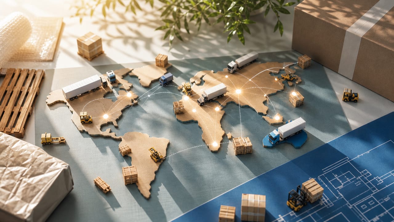 Australian team coordinating real-time freight tracking for exhibition freight consignments