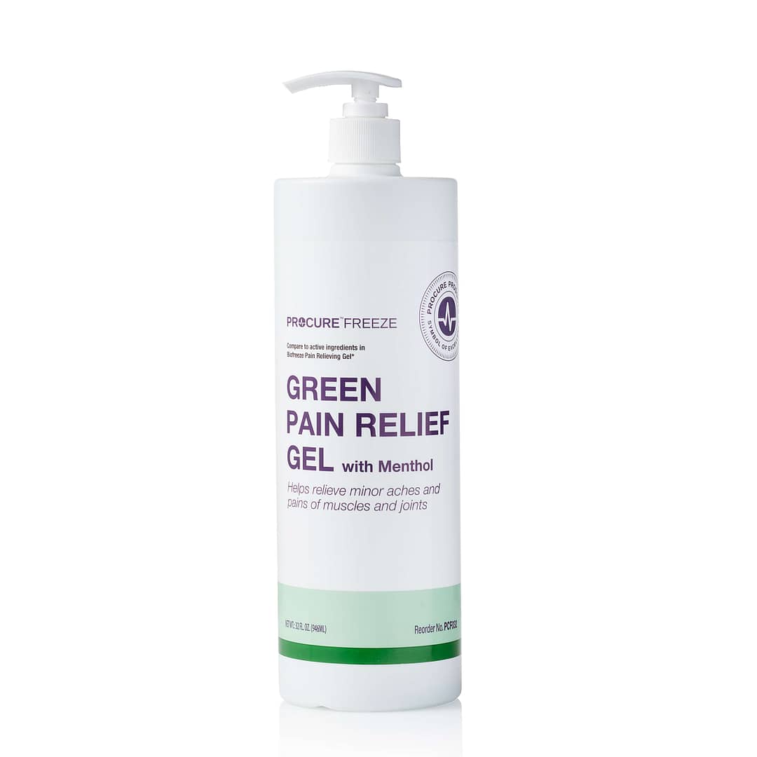 Green Pain Relief Gel (with Menthol) - Procure Products