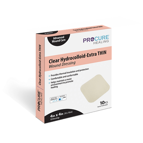 Clear Hydrocolloid-Extra THIN Wound Dressing