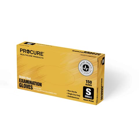 Stretch Vinyl Examination Gloves (150)