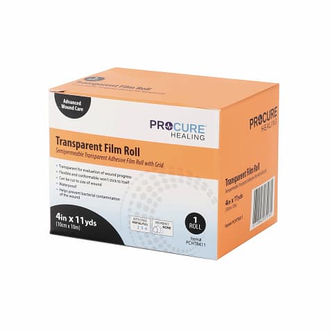 Transparent Film Roll Semipermeable Adhesive Film with Grid