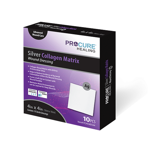 Silver Collagen Matrix Wound Dressing