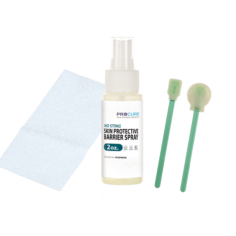 NO STING Skin Protective Barrier Swabs, Wipes & Spray