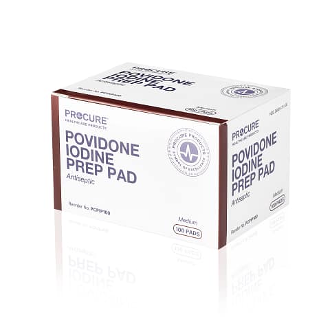 Povidone Iodine Prep Swabsticks, Pads, & Solution