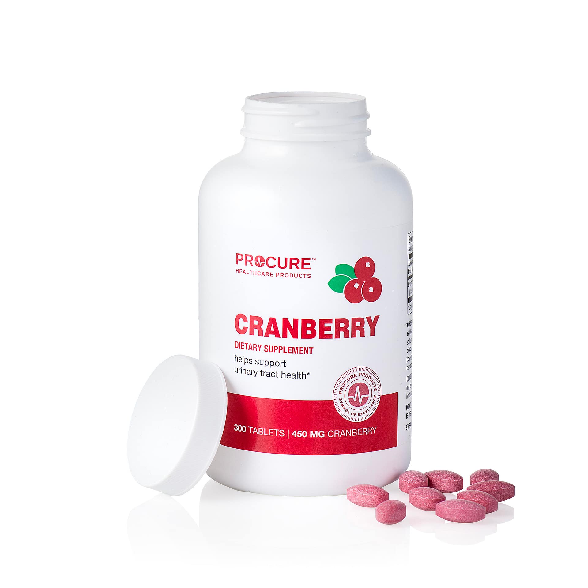 Cranberry Tablets (450mg) Procure Products