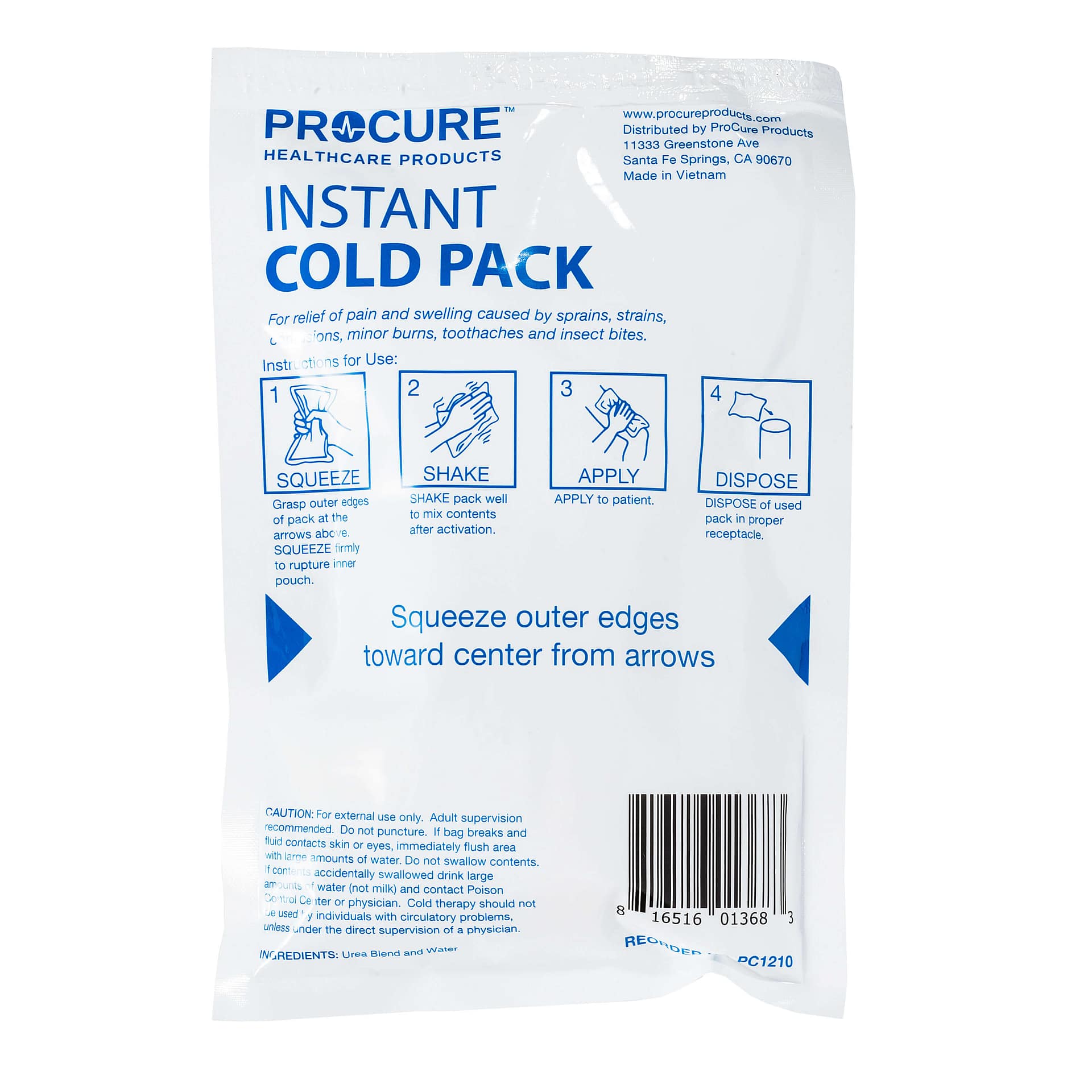 Instant Cold Packs Procure Products