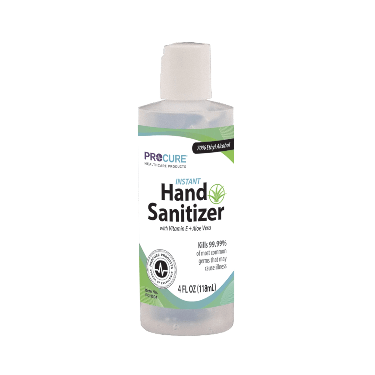 Instant Hand Sanitizer with Vitamin E + Aloe - Procure Products
