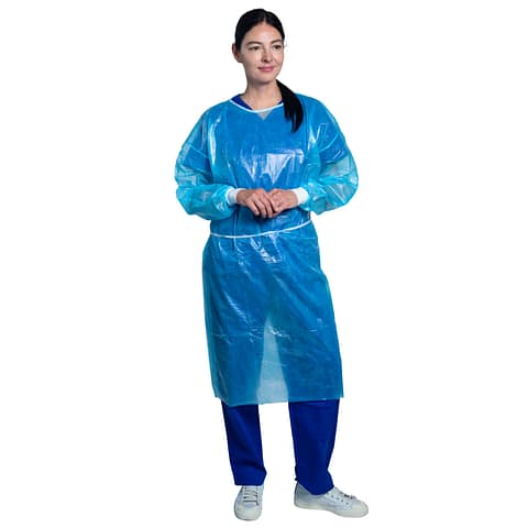 Isolation Gowns (Poly Coated)