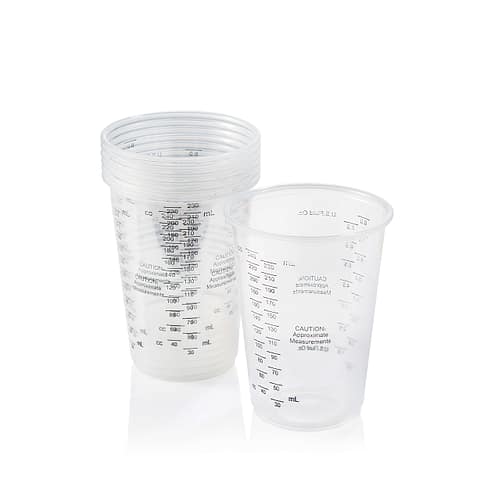 Clear Graduated Drinking Cups