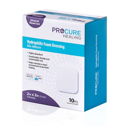 Hydrophilic Foam Dressing (Non-Adhesive)