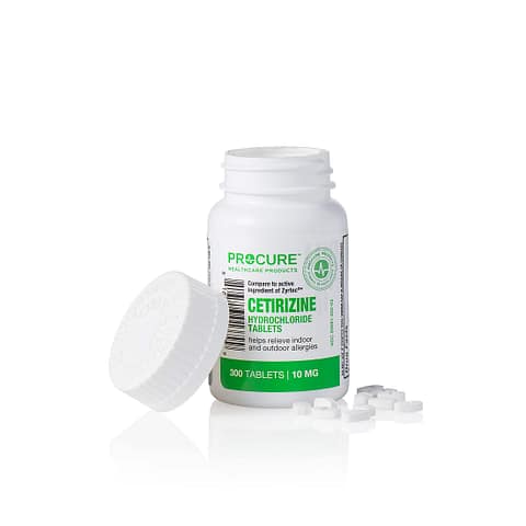 Cetrizine Hydrochloride (10mg)