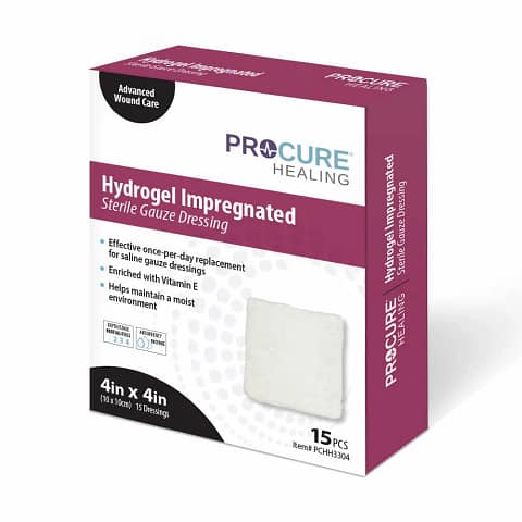 Hydrogel Impregnated Sterile Gauze Dressing