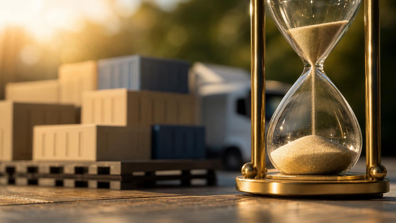 Australian exhibition freight team coordinating cost-efficient freight delivery schedules