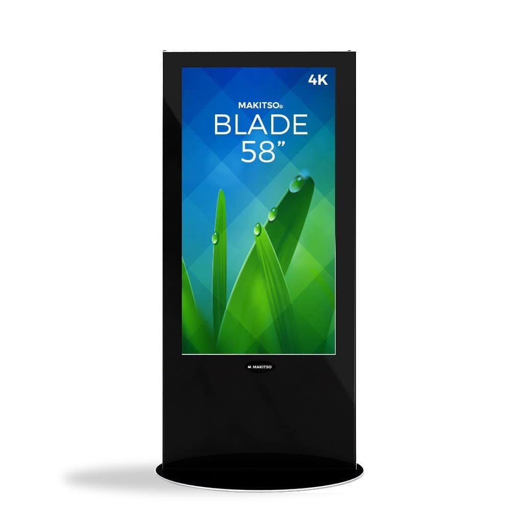 Makitso Blade 58" - 4K Digital Signage Kiosk