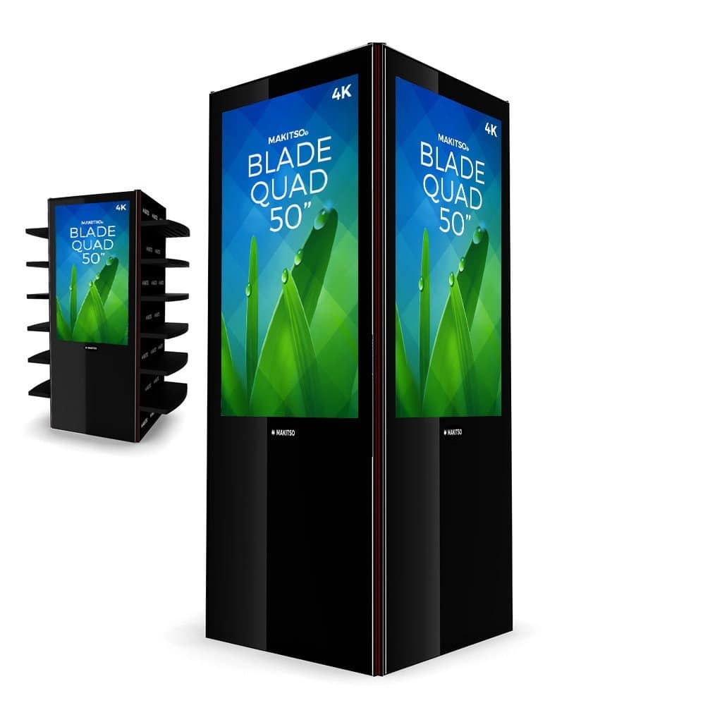 Makitso Blade Quad 50" - 4K Digital Signage