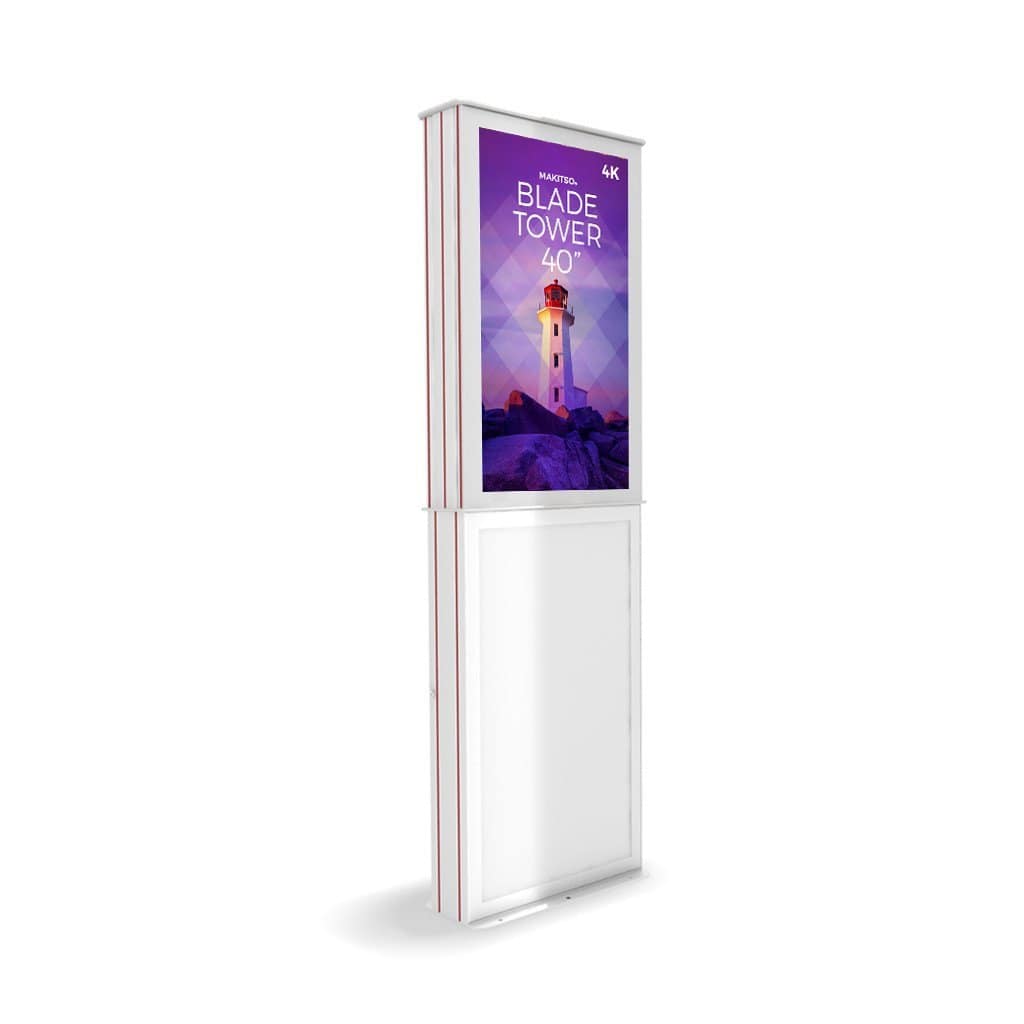 Makitso Blade Tower 40 - 4K Digital Signage Kiosk
