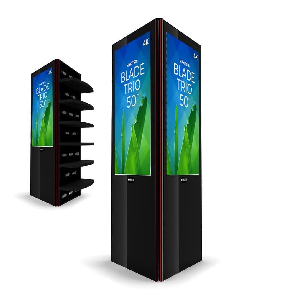 Makitso Blade Trio 50" - 4K Digital Signage