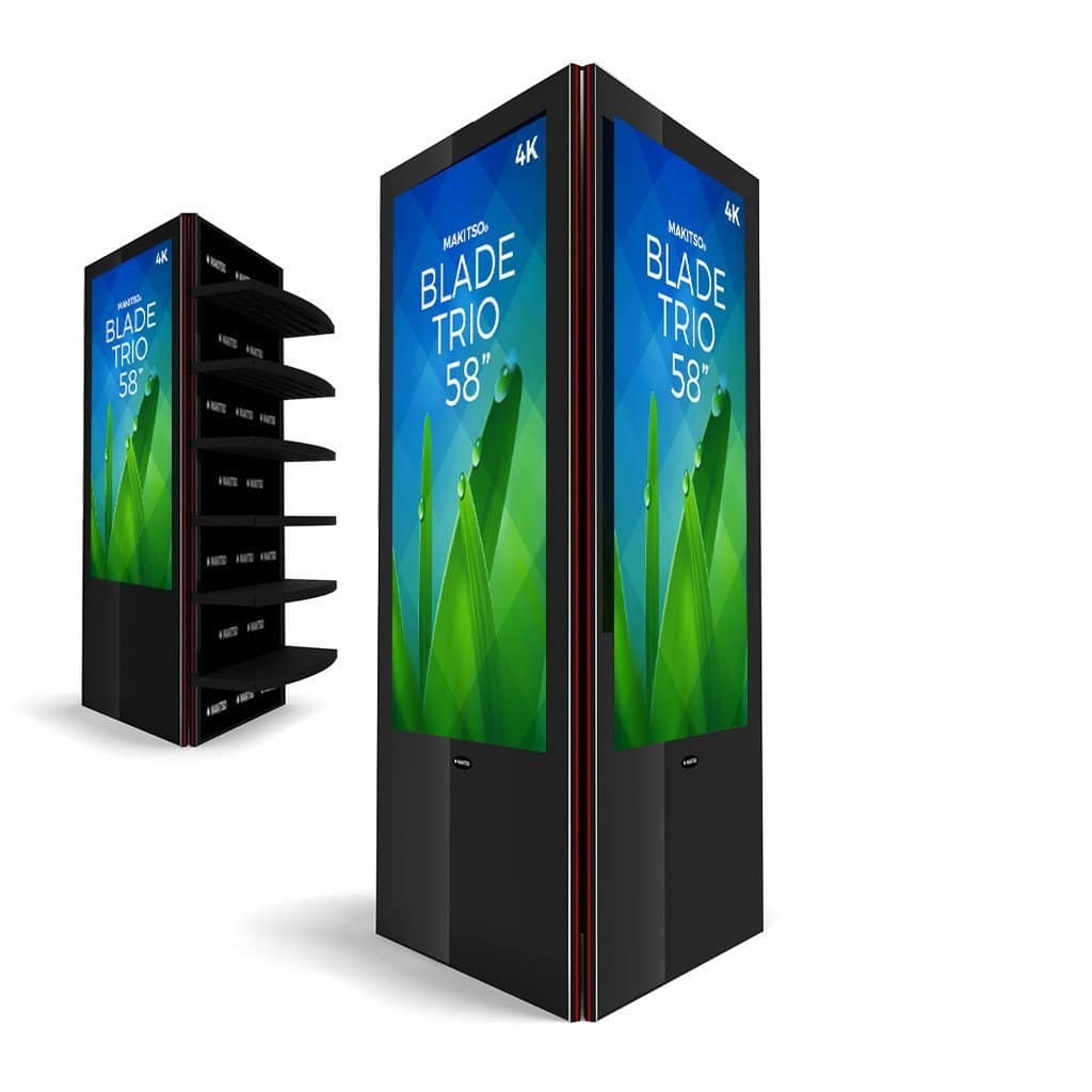 Makitso Blade Trio 58" - 4K Digital Signage