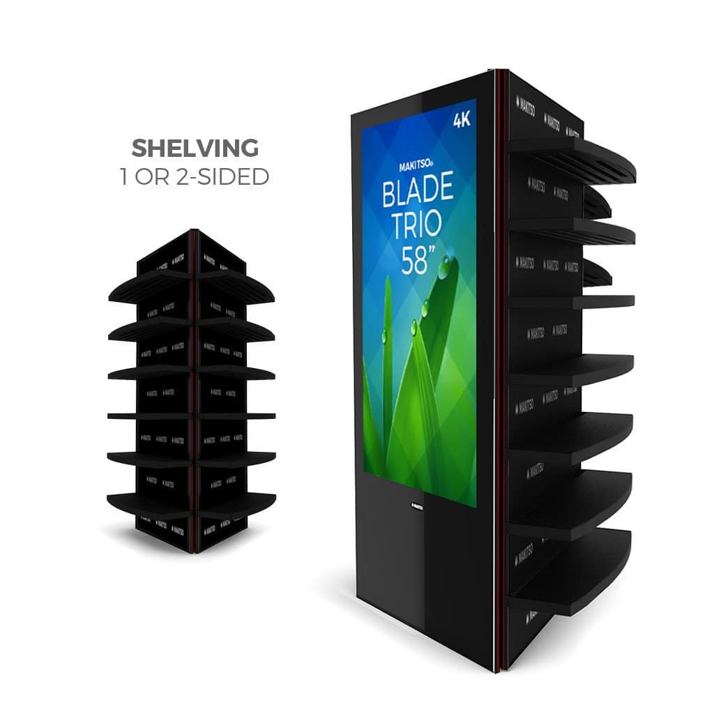 Makitso Blade Trio 58" - 4K Digital Signage - Image 3