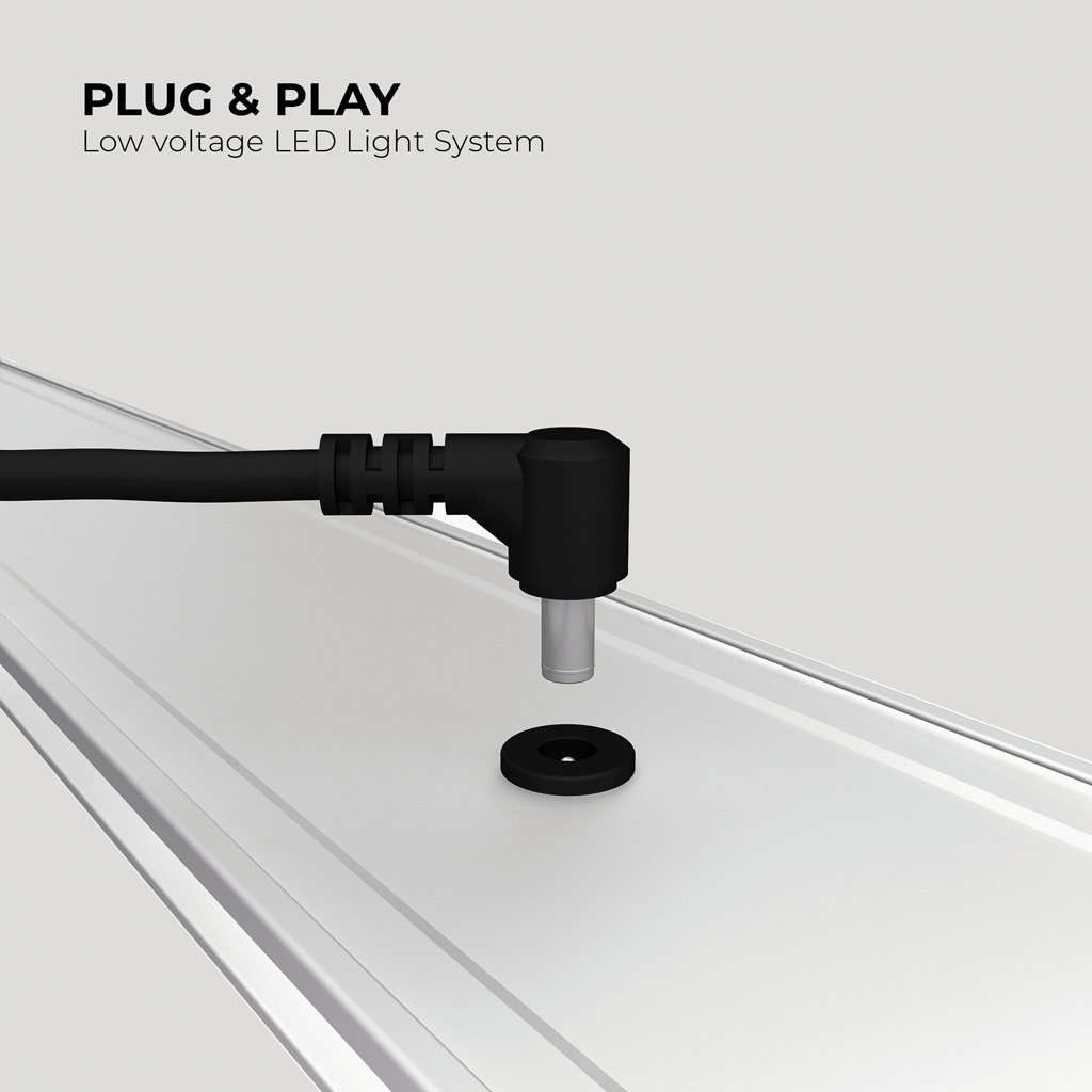 WaveLight® Infinity LED Light Box Display Stand - 950S - Image 8