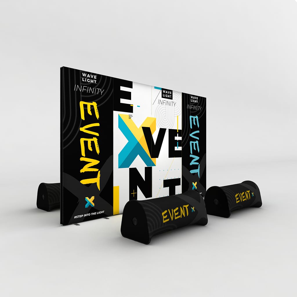 WaveLight® Infinity LED Light Box Display Stands for Events - Image 13