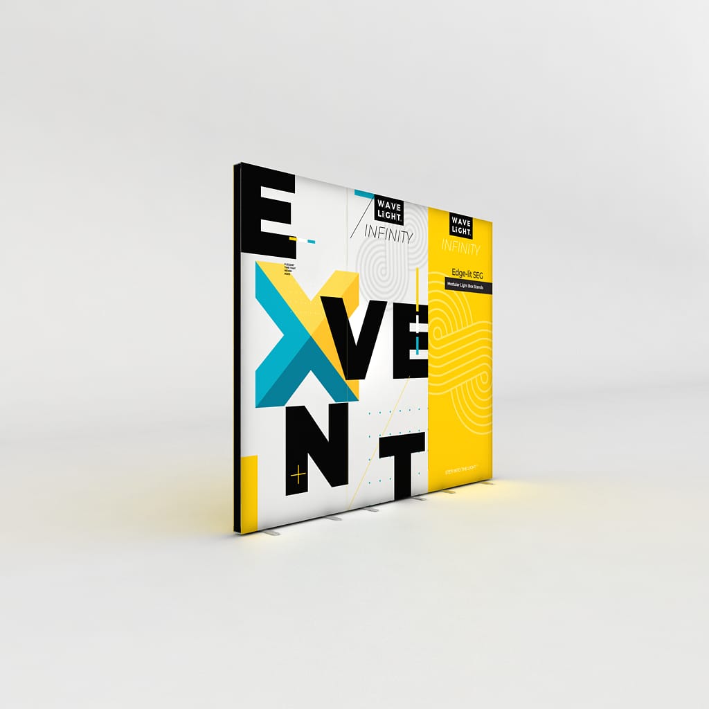 WaveLight® Infinity LED Light Box Display Stands for Events - Image 8