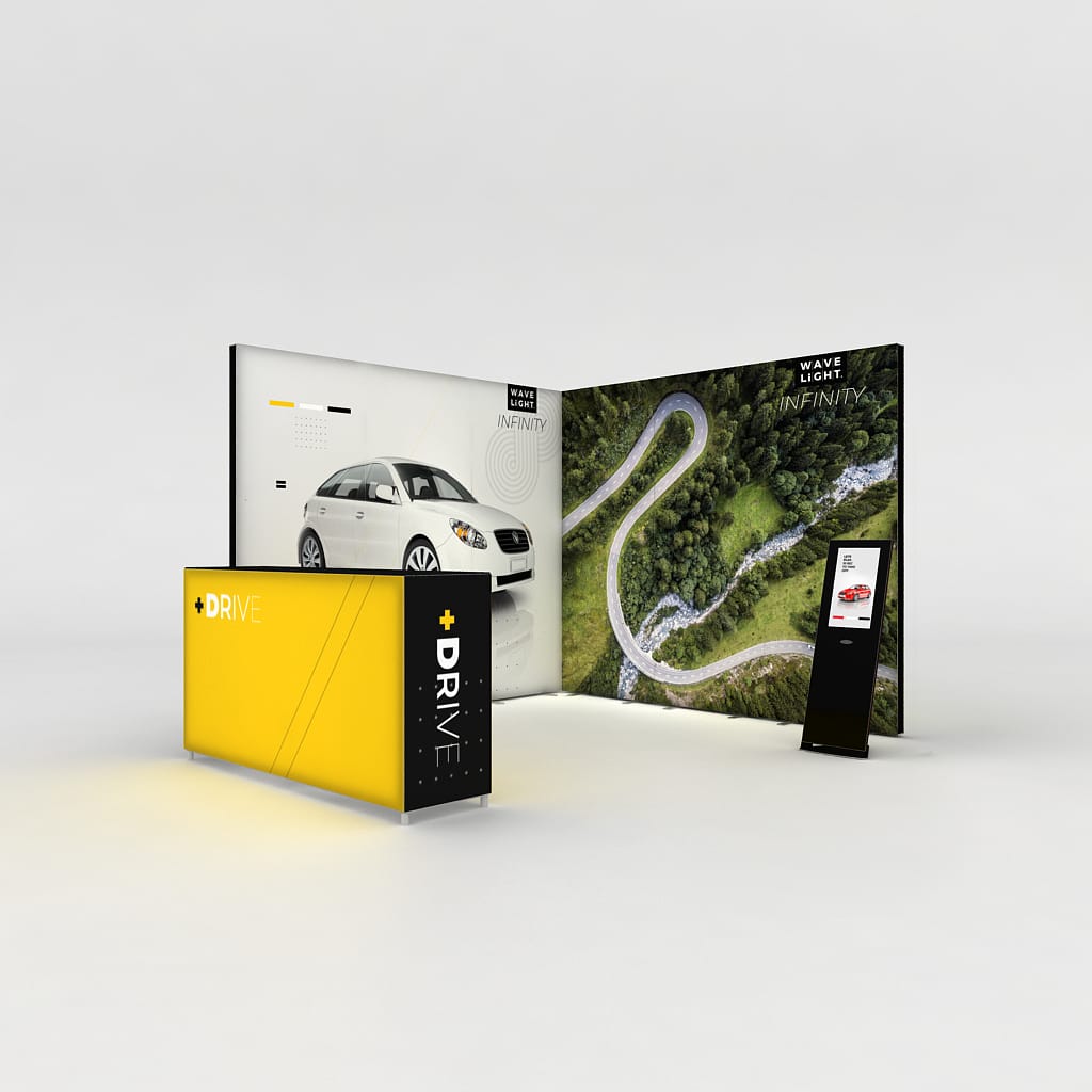 WaveLight® Infinity LED Light Box Display Stands for Showrooms - Image 6