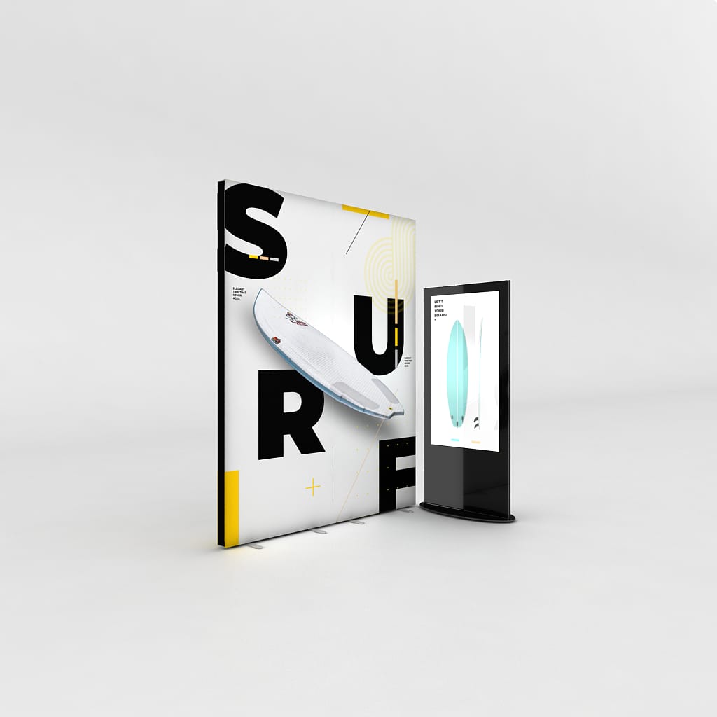 WaveLight® Infinity LED Light Box Display Stands for Trade Shows - Image 5