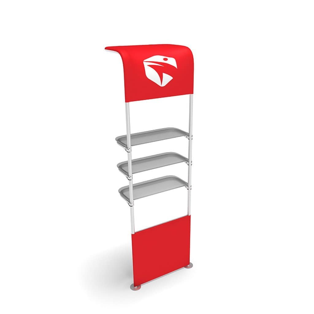 WaveLine® Waterfall Display Shelving
