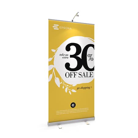 BrandStand® 1 Rollup 39.4 (Silver)