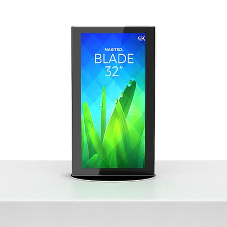 Makitso® Mini Blade 32" - 4K Digital Signage Kiosk