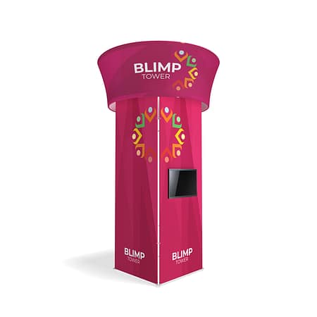 WaveLine® Blimp Squared Tower with Blimp Tube Tapered 10ft