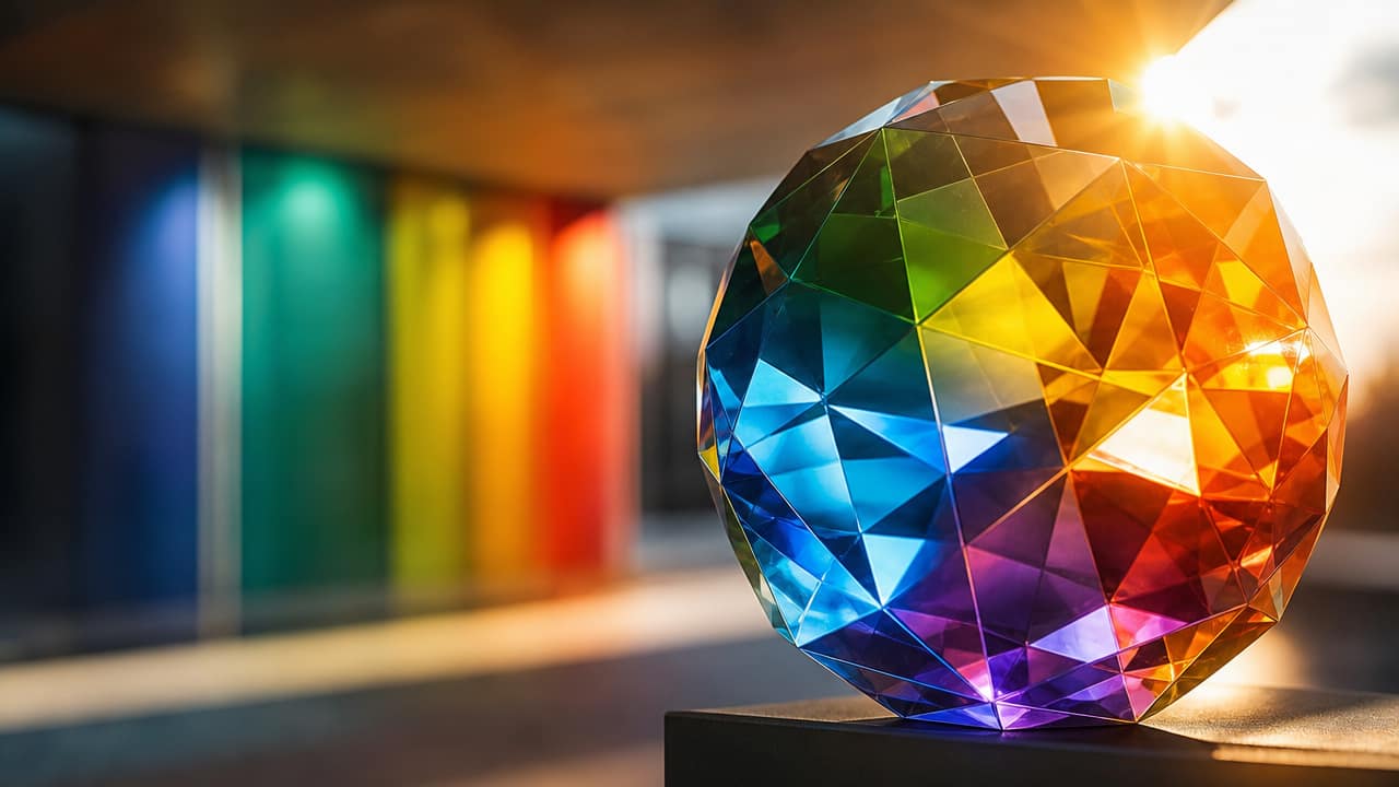 Australian exhibition stand using colour psychology on shell scheme walls for branding impact
