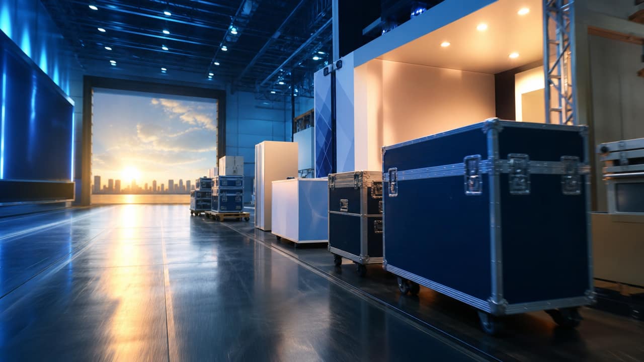 Australian exhibition logistics team managing exhibition freight timing and venue compliance