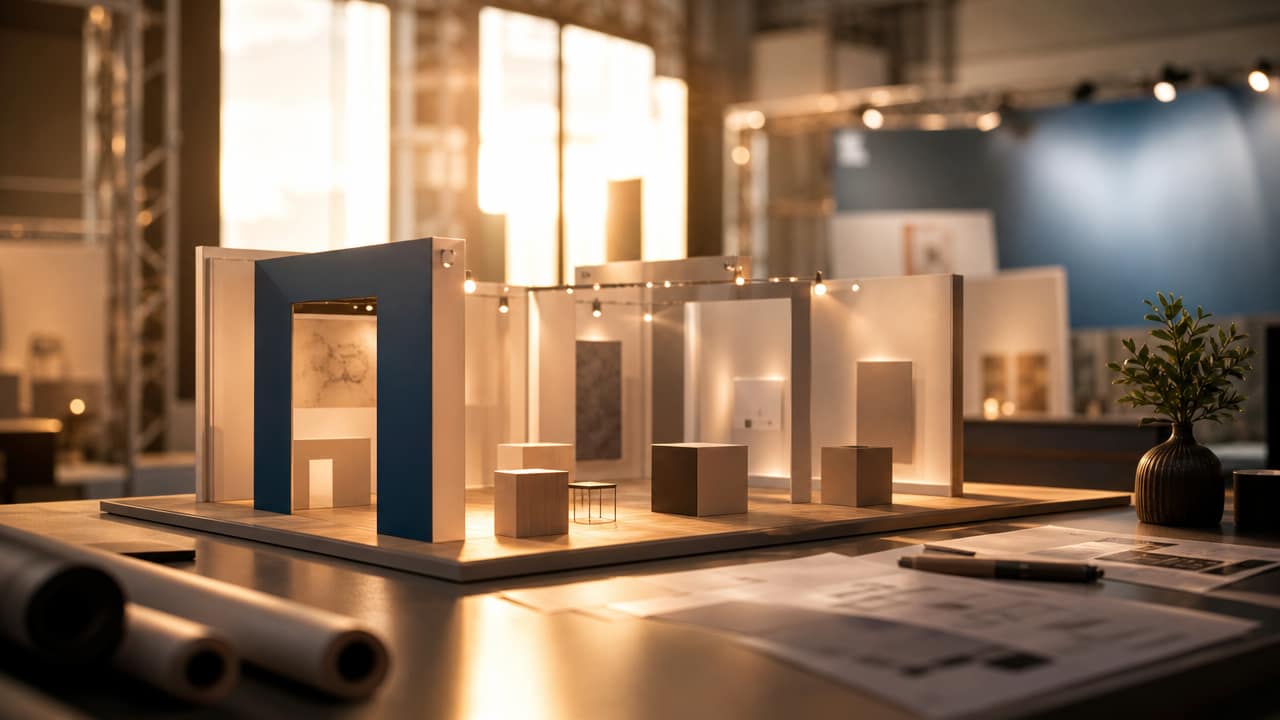Exhibition stand planning in Australia with custom and modular display options compared