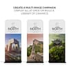 WaveLine Banner Stand - 36"x116"(Squared) - Image 3