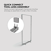 WaveLight® Infinity LED Light Box Display Stand - 2000XS - Image 7