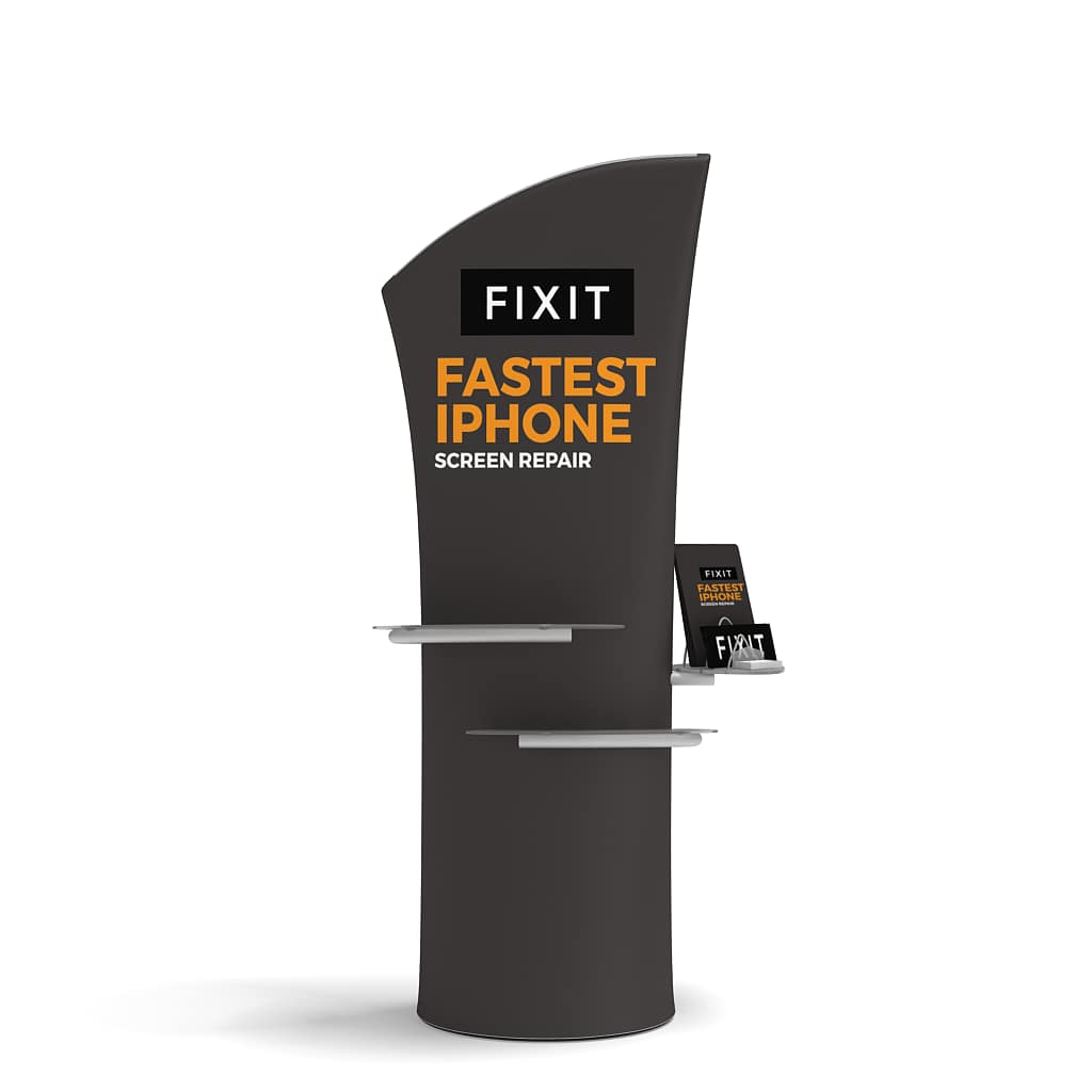 Brandcusi® Banner Stand - Angle (Mini)
